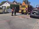 Rang-du-Fliers : une voiture percute une clôture après une impressionnante sortie de route