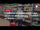 VIDEO. L'inflation s'établit à 0,8 % sur un an en avril, comme en mars et février