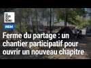 A Hem, un premier chantier participatif à la Ferme du Partage