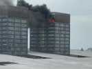 Incendie à Euralille (rushs)