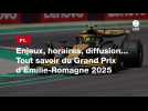VIDÉO. F1. Enjeux, horaires, diffusion... Tout savoir du Grand Prix d'Émilie-Romagne 2025