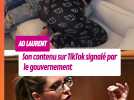 AD Laurent dans le viseur du gouvernement, son compte TikTok bientôt supprimé ?
