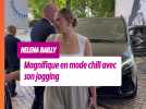 Helena Bailly , magnifique en mode chill avec son jogging