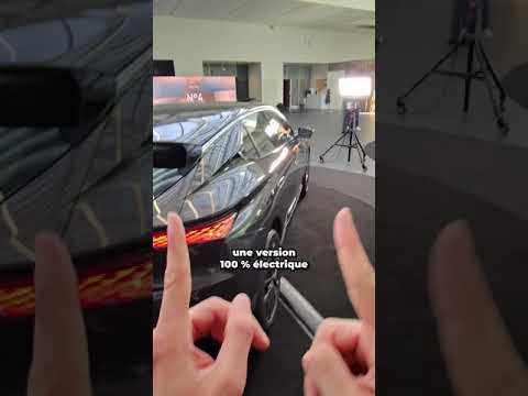 On a vu la DS N°4 électrique, la rivale des Audi A3 et des BMW série 1 #ds #ds4 #shorts