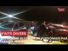 Estrées-Saint-Denis : un homme blesse deux personnes par arme à feu