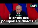 Poutine propose des négociations directes avec l'Ukraine, une première depuis 2022