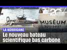 « La Korrigane », le nouveau bateau scientifique bas carbone du Muséum national d'histoire naturelle