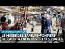 Le musée des sapeurs pompiers de l'Aube a enfin ouvert ses portes à La Chapelle-Saint-Luc
