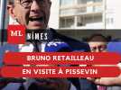 Nîmes : Bruneau Retailleau en visite à Pissevin