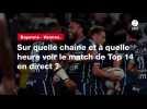 VIDÉO. Bayonne - Vannes : sur quelle chaîne et à quelle heure voir le match de Top 14 en direct ?