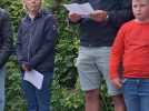 Un discours plein d'émotions de la part du meilleur ami de Michaël Englebert (La Roche).