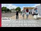 Ces jeunes Ardennais vont déambuler sur des échasses au Festival médiéval de Sedan