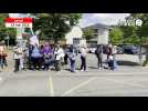 VIDÉO. À Laval, 70 personnes manifestent contre la casse du service public