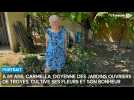 À 89 ans, Carmella, doyenne des jardins ouvriers de Troyes, cultive ses fleurs et son bonheur