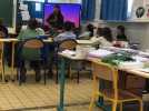 Béthune : l'autrice Sophie Selliez intervient auprès des CM2 de l'école Pasteur