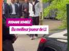 Ousmane Dembélé, élu meilleur joueur de L1