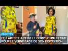 Body Painting : Manu Costa, dit Costam, performe et expose chez les Renoir à Essoyes