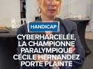 Cyberharcelée, la championne paralympique Cécile Hernandez porte plainte