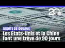 Droits de douane : les Etats-Unis et la Chine suspendent leurs mesures punitives