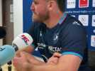 Lenni Nouchi se marre après la victoire du MHR contre l'UBB