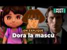 Dora l'exploratrice explique aux enfants qu'elle est un 