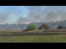 Un incendie dans les Marais de Sacy