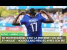La réaction de Houboulang Mendes après la victoire de l'Estac contre Amiens (1-0)