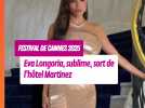 Eva Longoria sort de son hôtel pour se rendre au Festival du film de Cannes 2025 #evalongoria #festivaldecannes