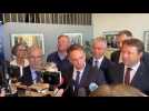 VIDÉO. « Aujourd'hui, on a gagné un combat » : Marc Ferracci à la Fonderie de Bretagne de Caudan
