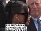Kim Kardashian au procès de son braquage à Paris