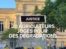 Procès des agriculteurs à Agen : les Bonnets jaunes mobilisés