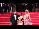 Le pilote Carlos Sainz sur le tapis rouge de Cannes