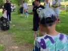 Paul Molina, champion de football freestyle en spectacle dans l'Arrageois