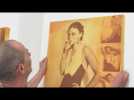 Dans les coulisses de la nouvelle exposition de l'artiste Tian