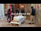 Expositions - Dépose, levage par chariot élévateur, caisse sur mesure : le gisant du duc Jean va quitter la cathédrale de Bourges pour rejoindre le château de Chantilly [photos et vidéos]