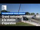 Wavrechain-sous-Denain : grand nettoyage à la station d'épuration