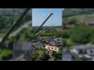 Neuf-Mesnil : construction de maisons à partir de conteneurs