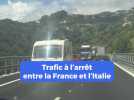 A8 : Trafic complètement saturé entre Menton et Vintimille vers l'Italie