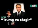 Face au « cynisme » de Poutine, Trump ne peut pas rester sans réaction selon Macron