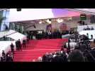 Pierre Richard ovationné par les photographes et le public sur le tapis rouge à Cannes