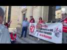 VIDÉO. Semaine de 4 jours à l'école : une soixantaine de manifestants pour son retour en Mayenne