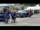 VIDÉO. Un homme interpellé avec l'aide d'un chien : la démonstration de ces gendarmes bretons