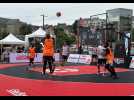 VIDÉO. Des matchs de basket 3x3 s'enchaînent au Mans jusqu'à ce dimanche