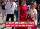 Alexandra Saint Mleux, la compagne de Charles Leclerc, a choisi ses couleurs pour le Grand Prix de Monaco 2025