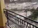 Les images impressionantes de la montée des eaux au Lavandou