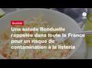 VIDEO. Une salade Bonduelle rappelée dans toute la France pour un risque de contamination à la listeria