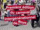 Première édition du carnaval intergénérationnel de Roye