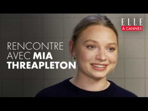 VIDEO : Cannes 2025 : rencontre avec Mia Thre…