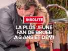 Insolite : la plus jeune fan de patrick Bruel a 3 ans et demi