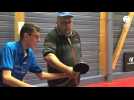 VIDÉO. À 16 ans, il représente la Manche aux championnats de France de tennis de table adapté